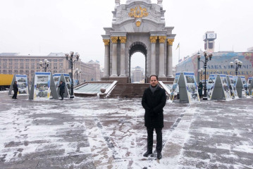 Michael Ruiss, Maidan Kiew