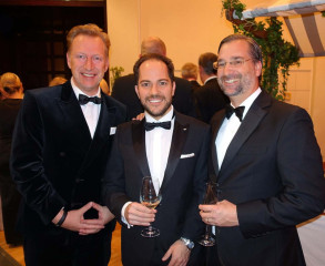 Ministerialdirigent Folke Mühlhölzer (Hessen Agentur), Michael Ruiss, David Knower (Cerberus)