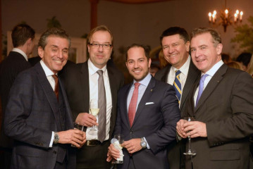 Prof. Dr. Dr. Michel Friedman, Ralf Schulten, Michael Ruiss, Christoph Fay, Dr. Jörg Kariger
