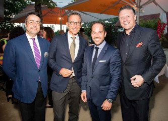 Prof. Moritz Hunzinger, Ulrich Höller (DIC), Michael Ruiss, Prof. Holger Hagge