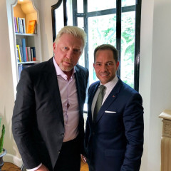 Boris Becker, Michael Ruiss