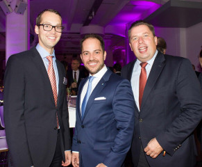 Stadtrat Jan Schneider, Michael Ruiss, Stadtverordnetenvorsteher Stephan Siegler